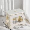 Lightweight Small Bench  Chair Plastic Shoe Changing Stool Portable Folding Stool  Children Adult