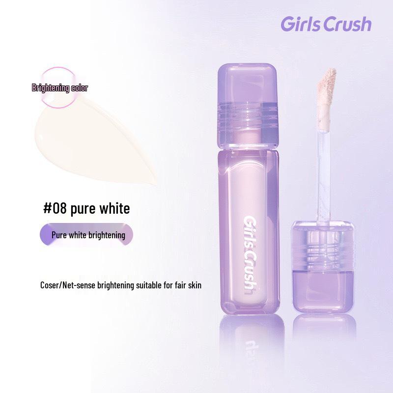 GirlCrush Water Velvet Concealer: Hides Tear Troughs, Dark Circles, Acne Scars, Redness & Highlights