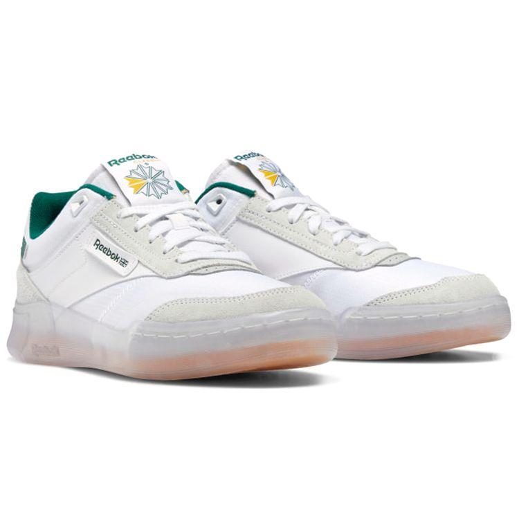 Reebok Club C Legacy White Dark Green Unisex Sneakers Footwear-White Collegiate-Gold GX7561