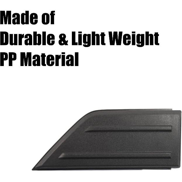 Front Lower Bumper Guards Pads Inserts End Caps Outer Cover Panel Grill for Ford F-150 F150 2021 2022 2023 Passenger Side ML3Z-17E810-AA Exterior