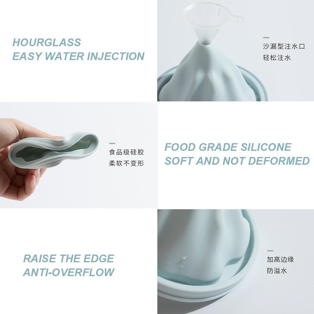 Ice Cube Mold Silicone DIY Beverage Ice Ball Maker Non-stick Reusable Craft Making Mould