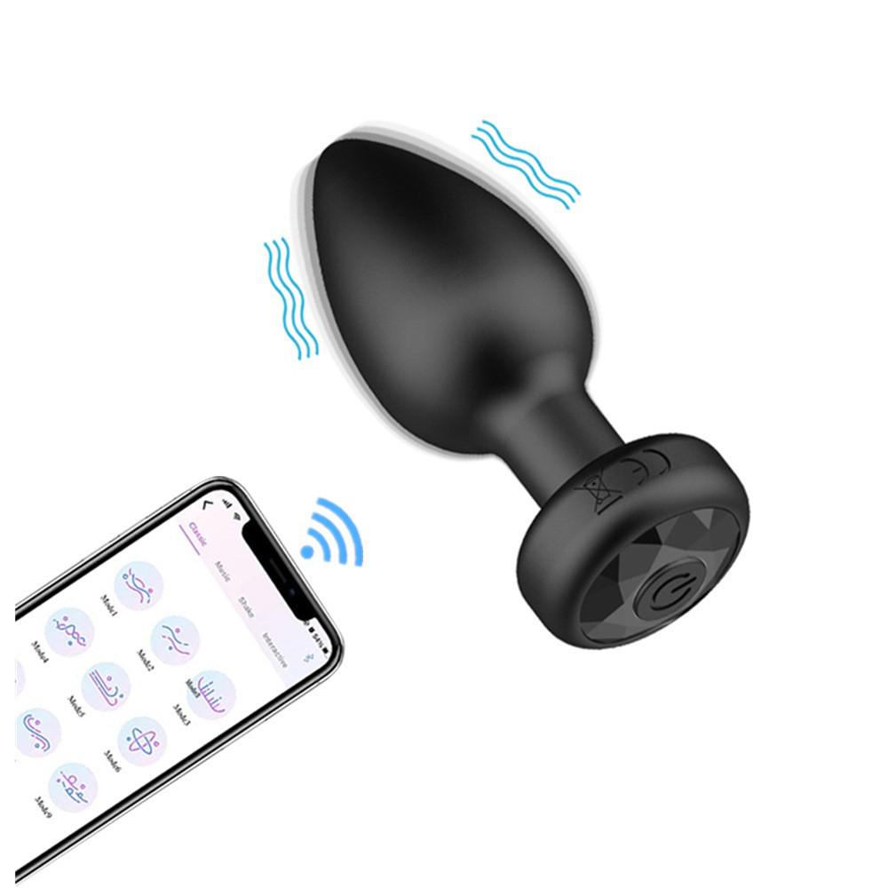 Women's Remote Control Vibrating Anal Dilator for Men, Gay Couples, and Adults.