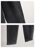 Plus Size Elastic Waist Loose Tapered Harem Jeans for Women