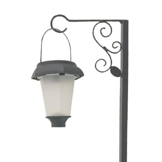Solar Lamp Post with Planter 2-in-1 Solar Powered Light Plant Pot Waterproof Decorative Light for Garden Yard Front Porch