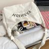 Neue lässige und modische Damen-Schultertasche, Studenten-Klassenshopping-Umhängetasche, einfache Umhängetasche mit Buchstaben