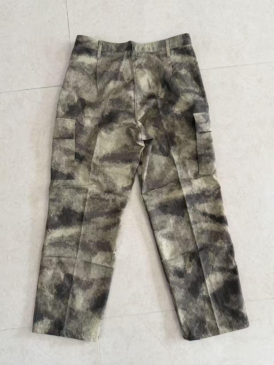 Men s Camouflage Tactical Work Pants - Breathable, Tear-Resistant, Multi-Pocket, Outdoor Training Wear Large