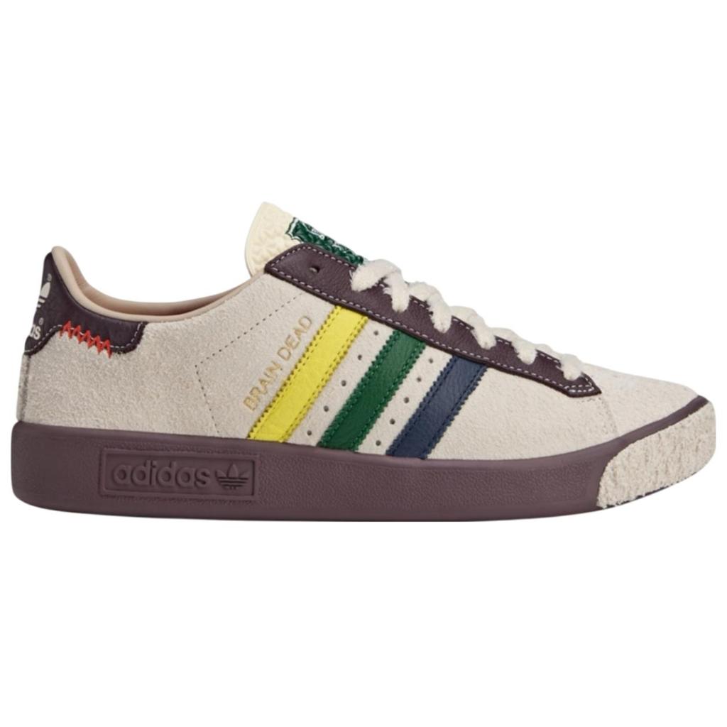 Brain Dead X Adidas Forest Hills Cream White Men Sneakers Pantone Night-Red JR7943