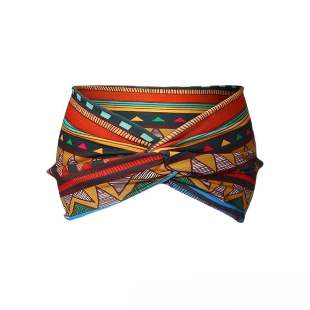 Bohemian Wide Sports Headband for Women - European, American & African Styles