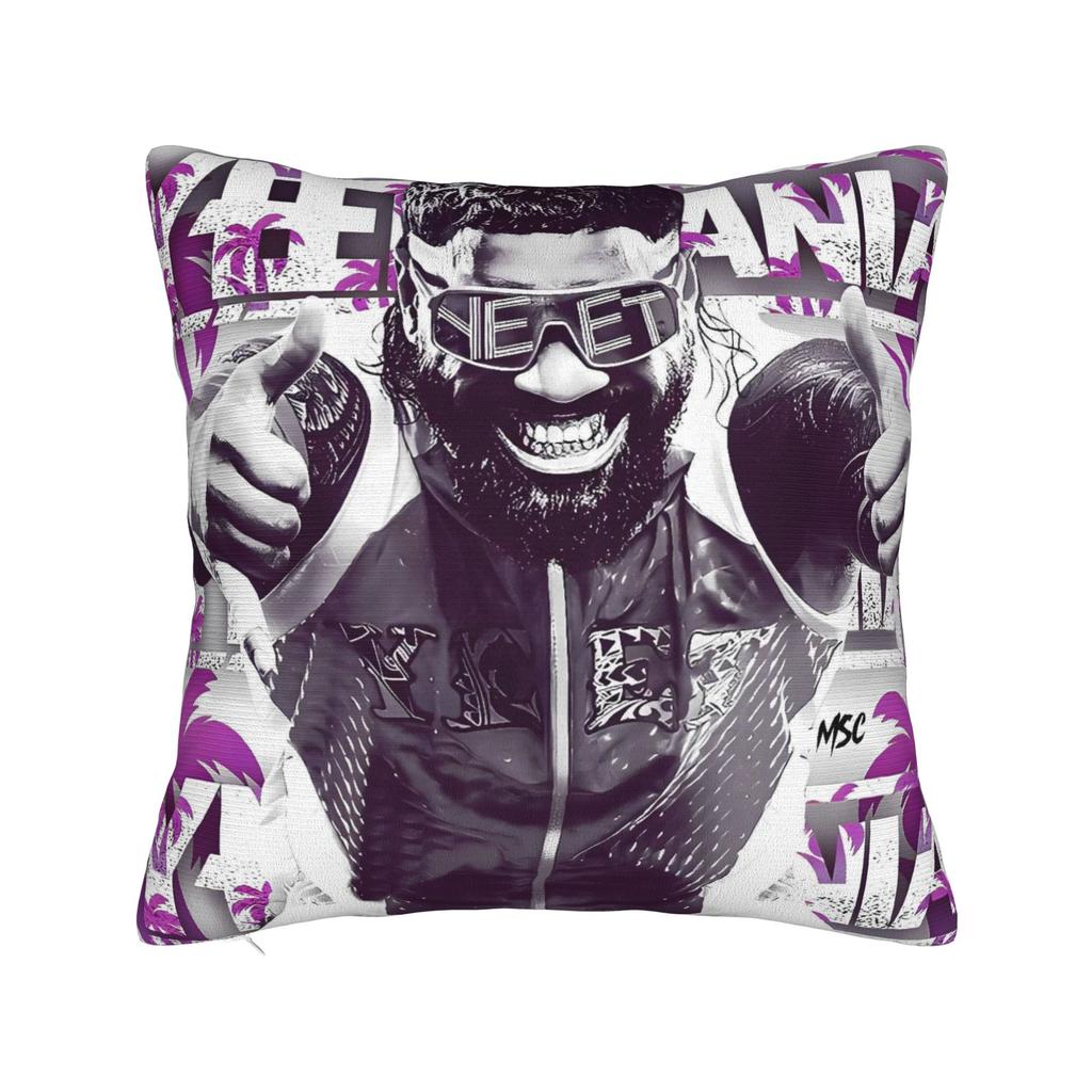 JEY YEET USO Wrestling Pillow Cover  Print Cushion Cover Vintage Pillow Case For Office Car Home Decor