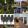 Solar Powered Outdoor Garden Light Led Waterproof Decorative Lawn Lamp For Home Decor