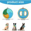 Floating Flying Disc Interactive Dog Set- 2 Pieces For Small, Medium For Aggressive Chewers Pet Game Supplies 2 Styles