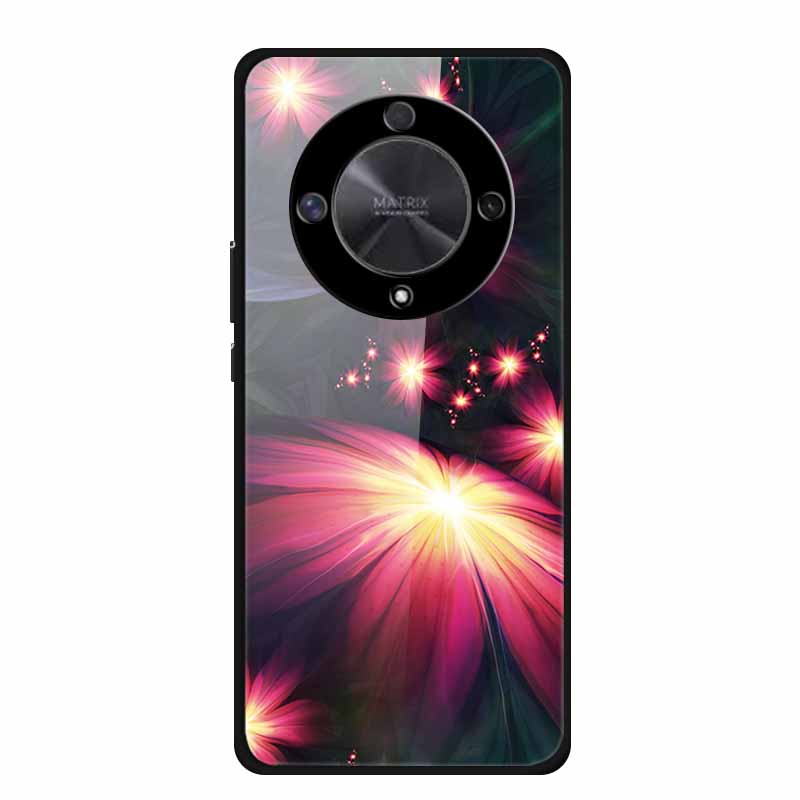 For Honor X9B Case X9A 5G Luxury Tempered Glass Hard Back Cover for Honor X9A 5G Phone Cases Fundas Honor x 9B X9 B 5G X 9A X9 A