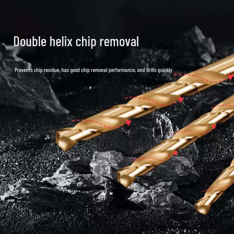 Zhengda M35 HSS Twist Drill Bit Set for Stainless Steel & Metal Drilling