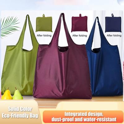 Reusable Grocery Bag Foldable Shopping Bag with Carrying Pouch Washable Portable Grocery Tote for Travel Beach Everyday Errands