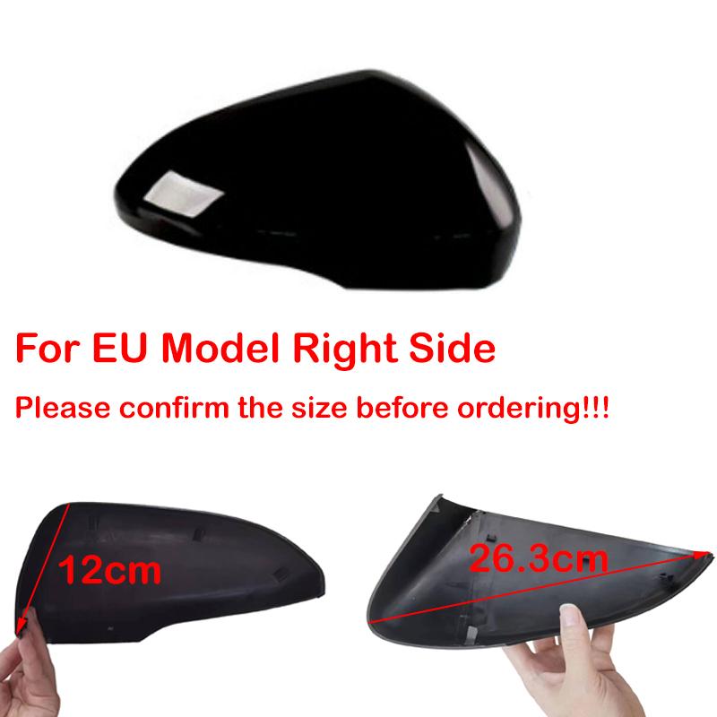 For US Ford Fusion 2013 2014 2015 2016 2017 2018 2019 2020 2025 Car Side Rearview Mirror Cover Glossy Black Clip-on Exterior