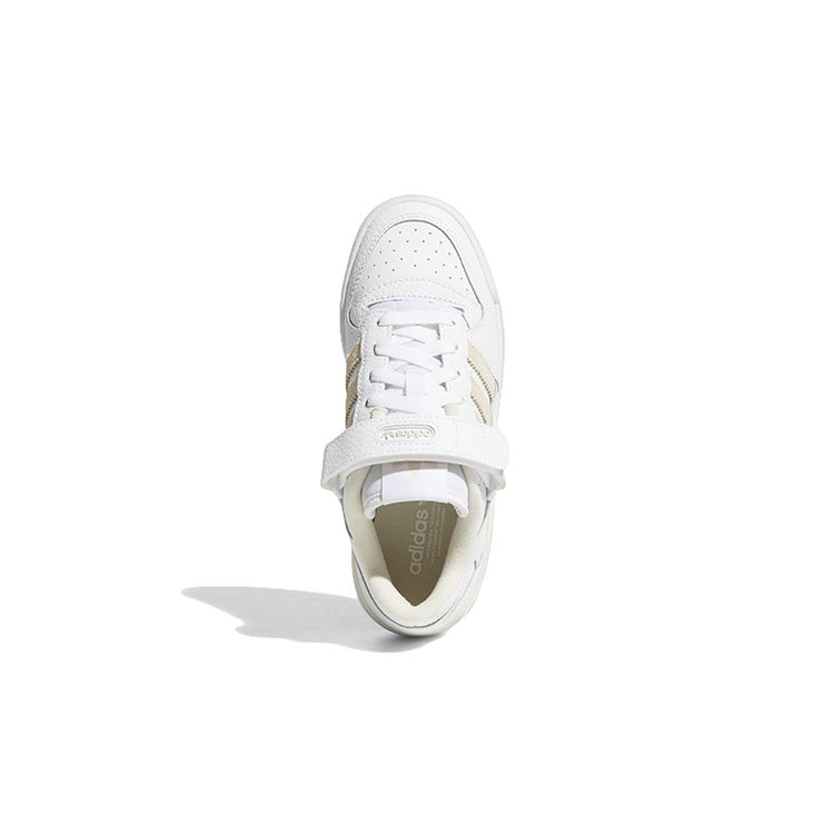 Adidas Originals Forum Low Velcro Low Top Kids Skate Shoes Off White Kids Skate Shoes GZ3875