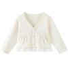 TONGTAI Girls' V-Neck Knit Cardigan