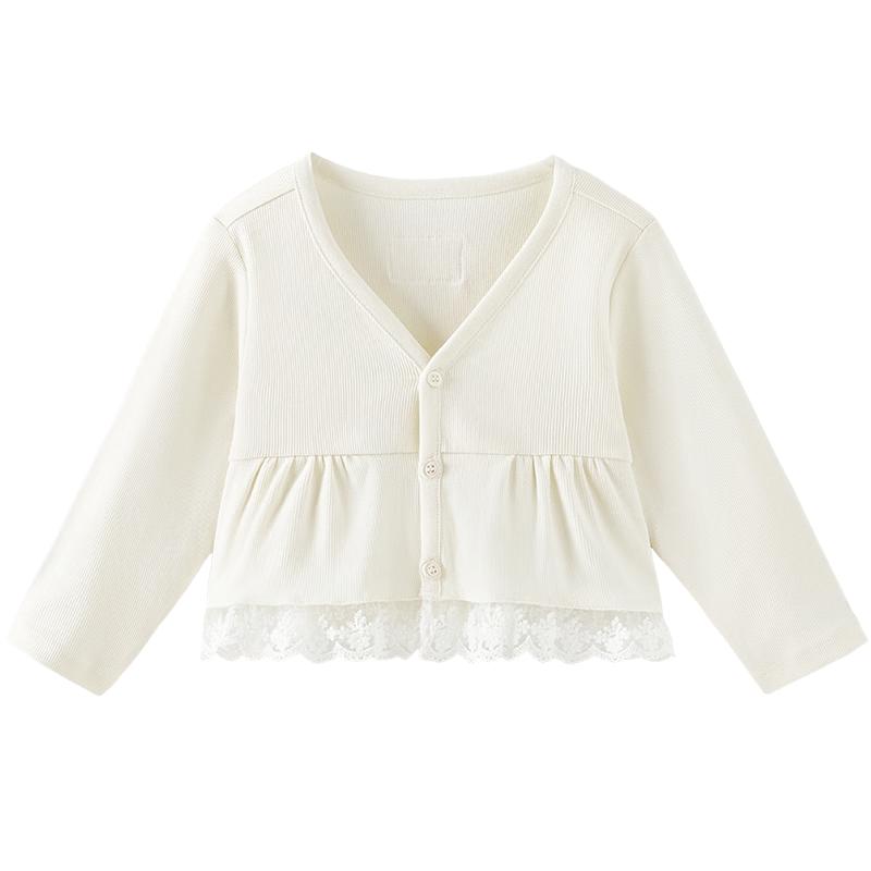 TONGTAI Girls' V-Neck Knit Cardigan