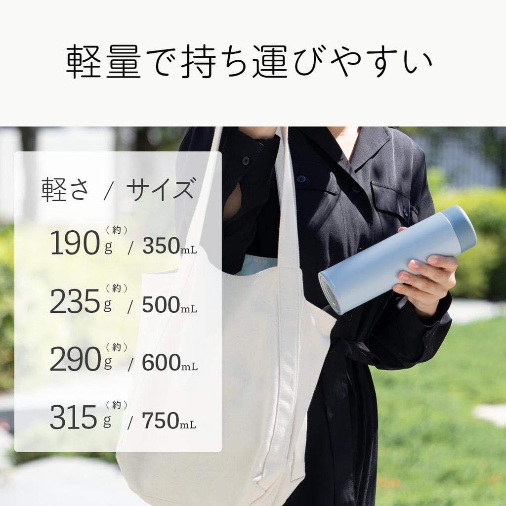 Atlas Water Vacuum Stainless Wide Easy To Basic Light Mist Bottle, 750ml, Insulated, Steel, Lightweight, Slim, Screw-On, Mouth, Clean, Stylish,