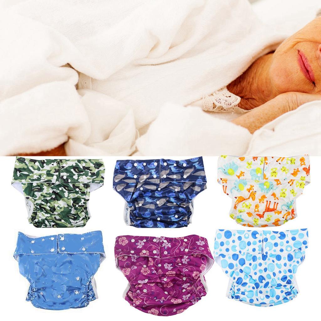 Waschbare Wiederverwendbare Verstellbare Atmungsaktive Auslaufsichere Erwachsenenwindeln für ältere Menschen