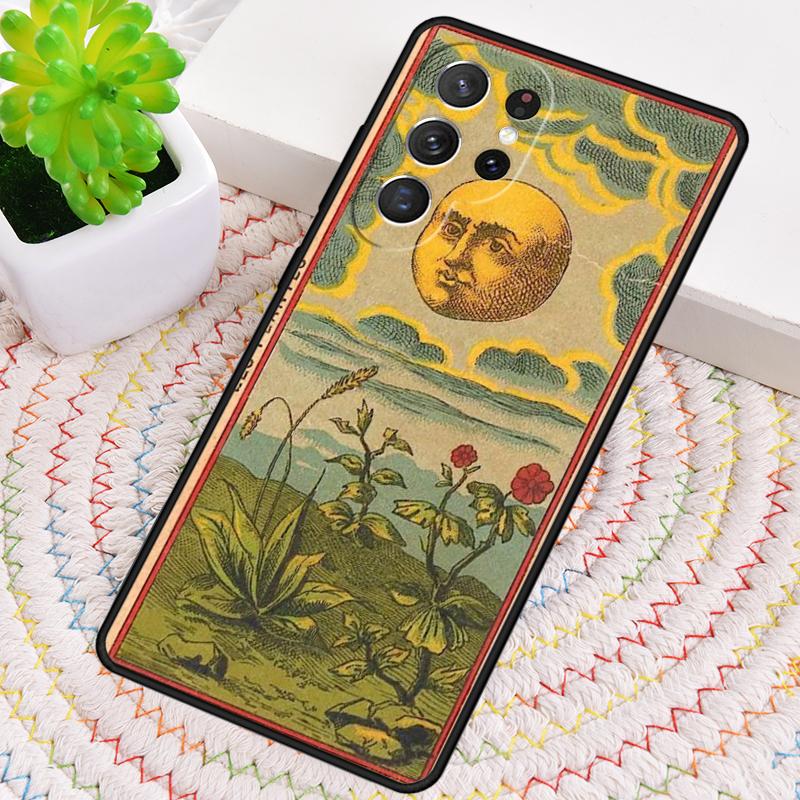 Tarot Ägyptien von Dusserre Kunst TPU Handyhülle für Samsung Galaxy note 10 pro S26 S25 S24 S23 S22 Ultra Plus S21 FE S20 Hülle