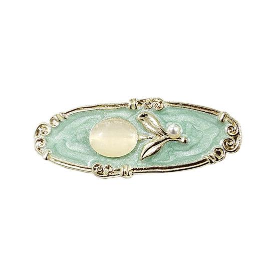 

Hairpin Imitation Pearl Decor Enamel Small Hair Organizer Clip Side Bang Hair Pin Decorative Hair Accessories A