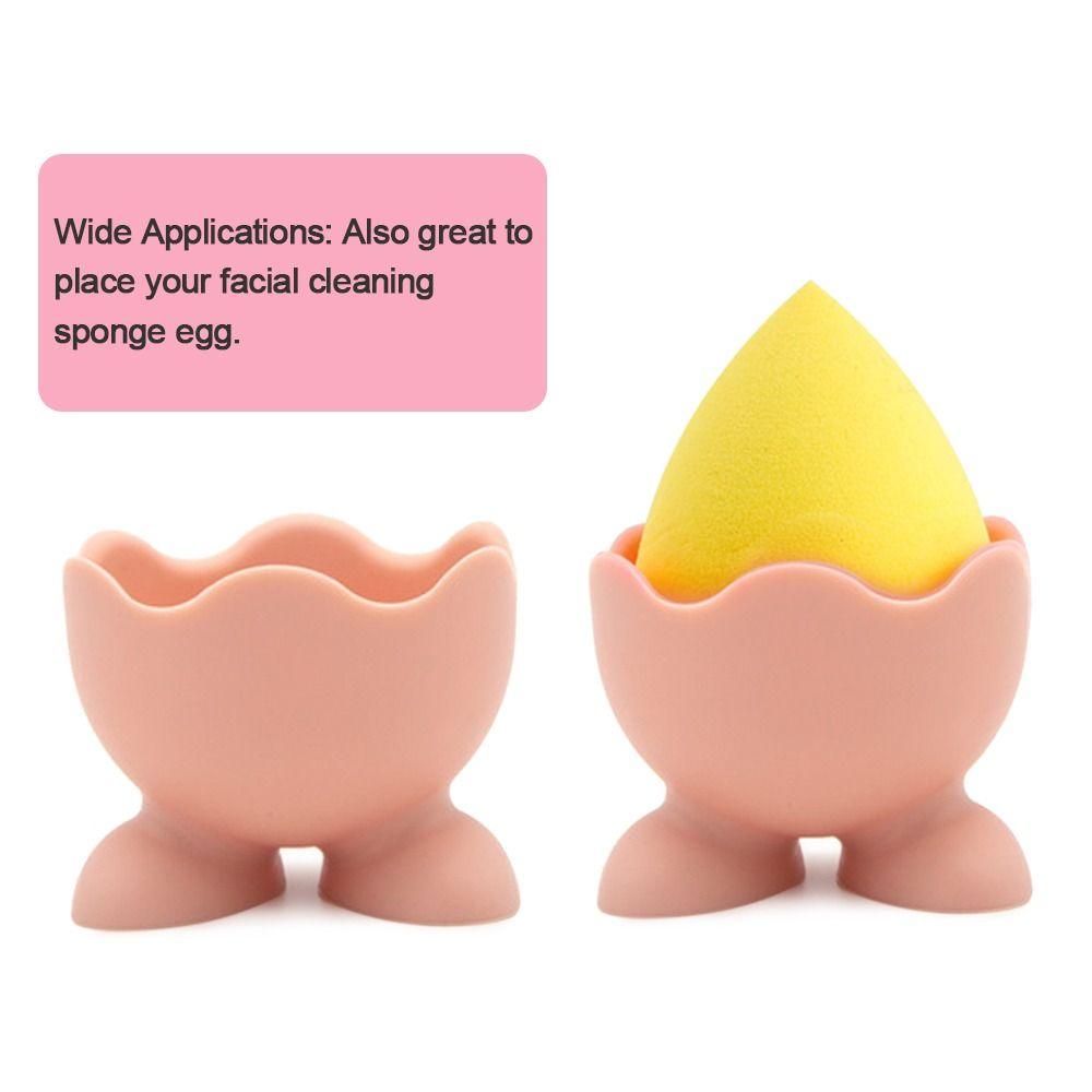 Separator Storage Bracket Egg Cup Holder Makeup Sponge Rack Kitchen Supplies Eggs Container