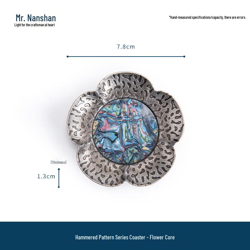 Mr. Nanshan Forged Alloy Tea Coaster
