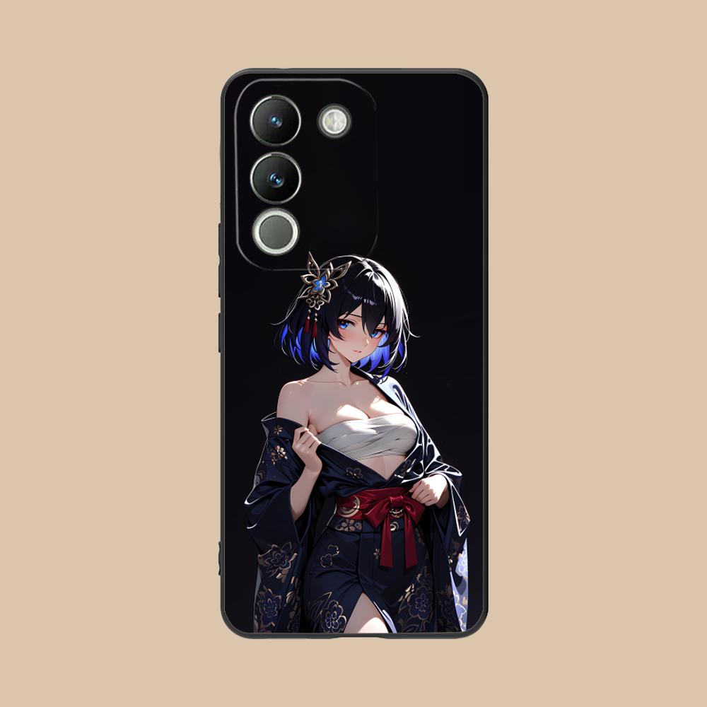HSR Seele Mattes TPU-Handyhülle für VIVO V60 V50 V40 V30 V29 V27 V25 V23 Pro Lite 5G Bunte Druckabdeckung