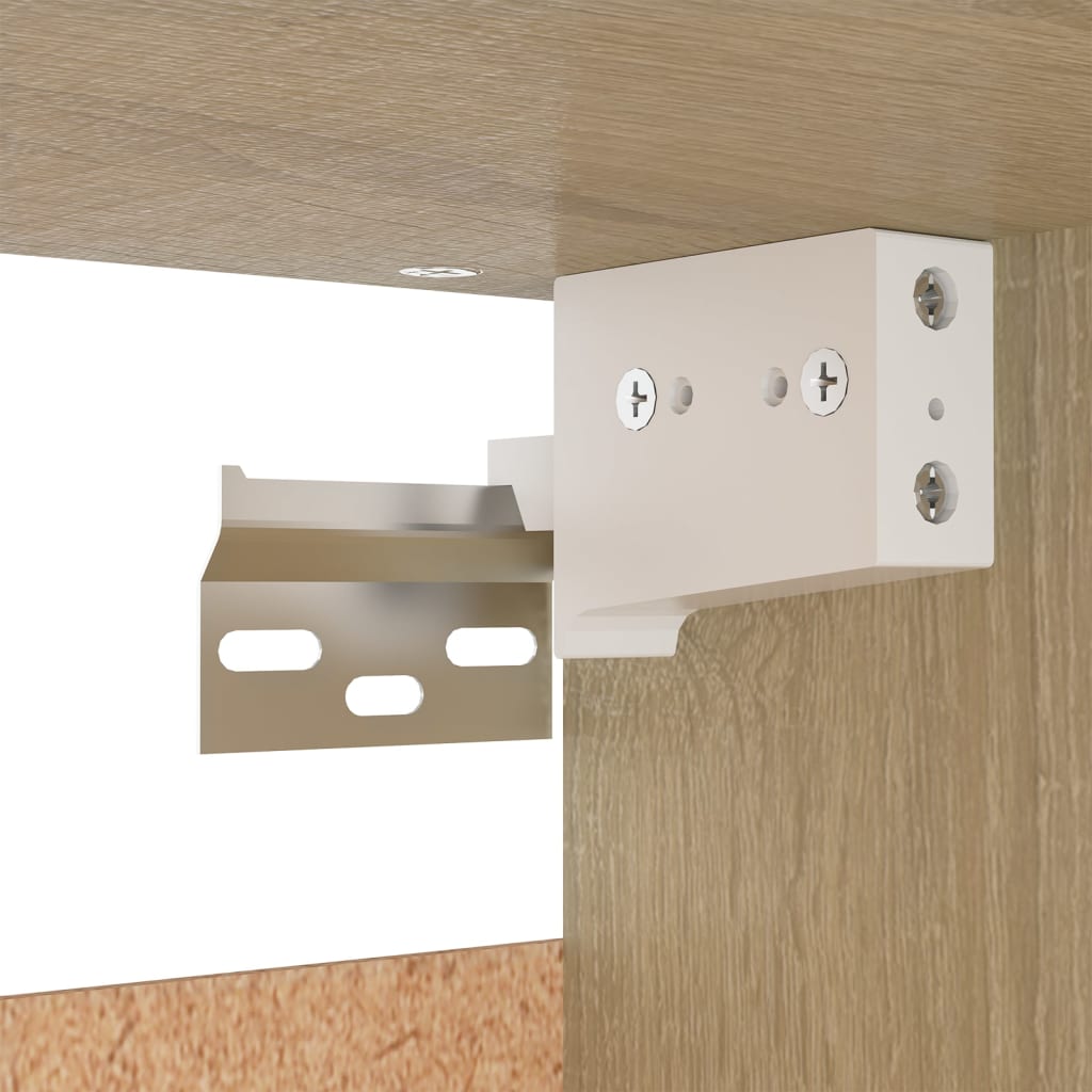 Badezimmer Wandkleiderschrank mit Kleiderstange, Klapp-Wandregal, 70x32,5x35 cm