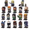MOC Fearless ContractValorant Assembled Building Blocks Square Head Doll Children's Building Blocks Toy