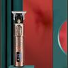 12000 Rpm Shaver Water Proof 0 Gap Vintage T9 Hair Cutting Trimmer Electric Zero Gapped Clipper with USB C Type Charging Charger