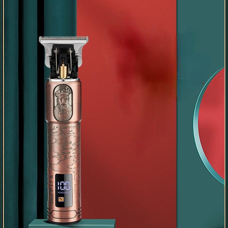 12000 Rpm Shaver Water Proof 0 Gap Vintage T9 Hair Cutting Trimmer Electric Zero Gapped Clipper with USB C Type Charging Charger