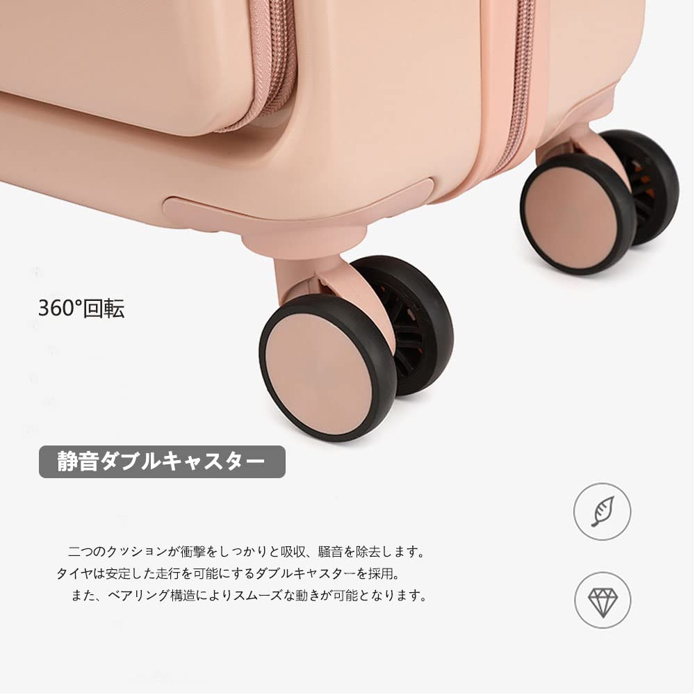 Carry Carry Front Open Rolling Domestic Travel for 1 To 3 Ultra Double 360 Degree XL02 [MORGEN SKY] Suitcase, Bag, Case, Type, Back, Suitcase,