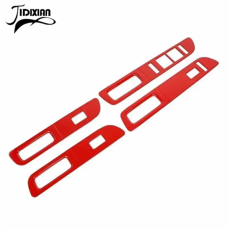 JIDIXIAN Car Interior Window Lift Switch Button Decoration Panel Cover fit for Ford F150 2009 2010 2011 2012 2013 2014