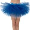 Tutu Running Skirt Mini Skirt 6-Layer Tulle Tulle Skirt Sexy Ballet Skirt Tiered Skirt Petticoat Fluffy Layered Tulle Tutu Skirt