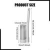 Toilet Brush Set Bathroom Maintenance Professional Wall Mounted Efficient Household with Refills