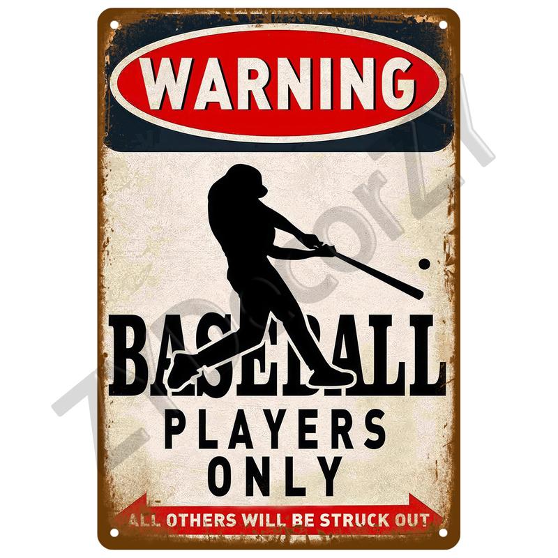 Plaque Tin Sign Plate Home Wall Decor For Bar Club Man Cave Art Warning Metal Sign Vintage Danger Beware Painting Poster Gift