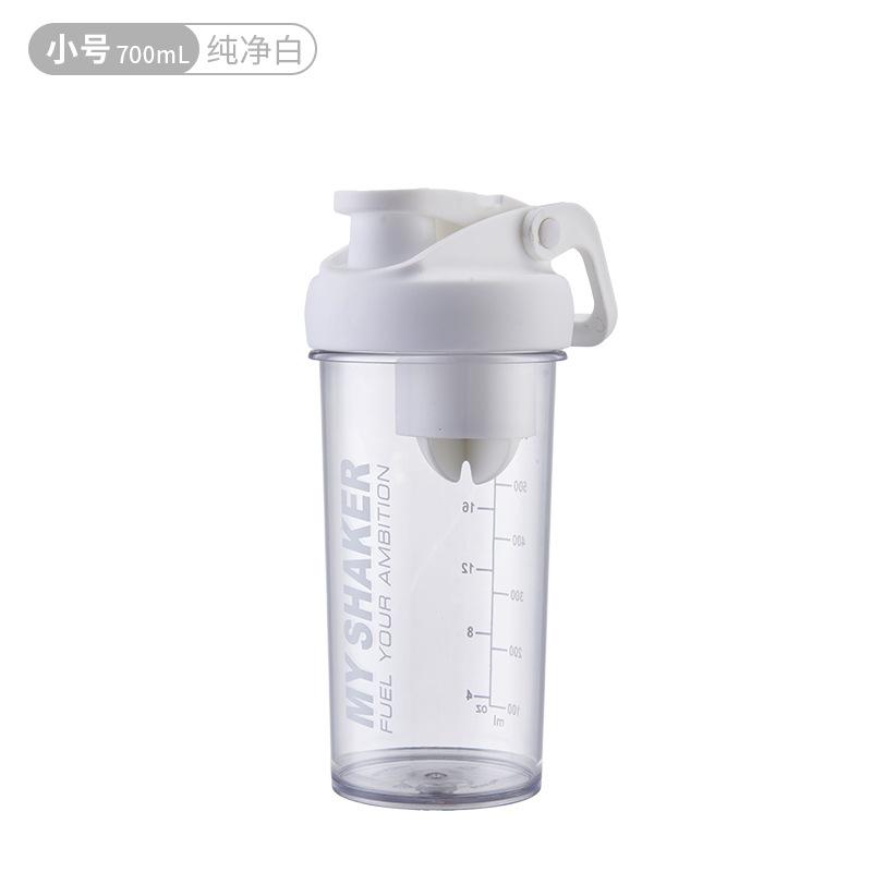 Water Bottle Sealed Leak-proof Milkshake Cup with Lid Shaker Cup Convenient Outdoor Fitness Water Cup with Handle Large Capacity Kettle