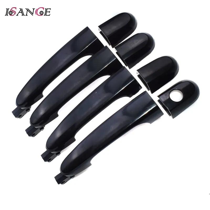 ISANCE Outside Exterior & Ide Interior Door Handle Front Rear Left Right For Kia Sportage 2005 2006 2007 2008 2009 2010