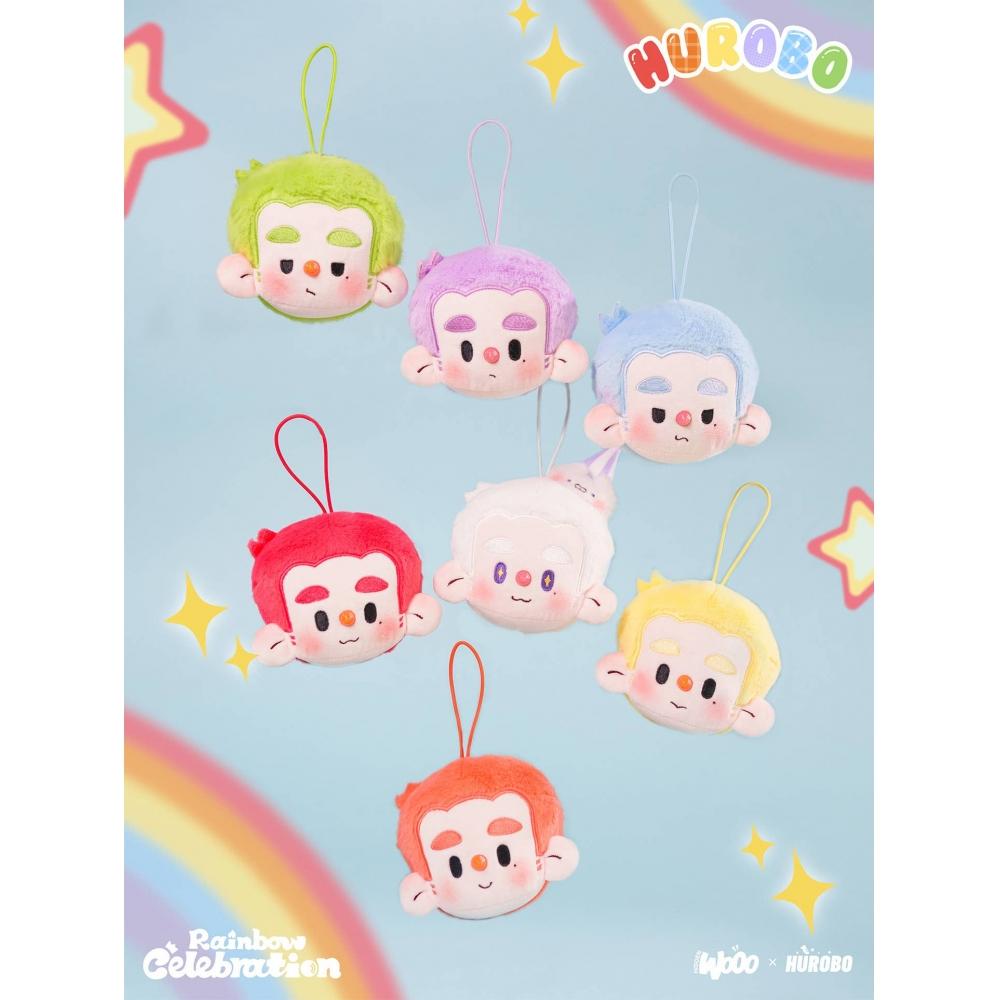 Hurobo Rainbow Celebration Trading Plush 1box 6pcs
