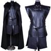 Conjuntos de Fantasia Cosplay Masculina Trajes Jon Snow Capa Game Of Thrones