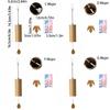 Handmade Bamboo Wind Chimes Hand Cranked Yard Pendant Garden Decoration Musical Windchime  Patio