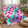 Strawberry Fantasy Garden Theme Blanket Lightweight Warm Flannel Blanket Decorative Throw Blanket for Home Decoration