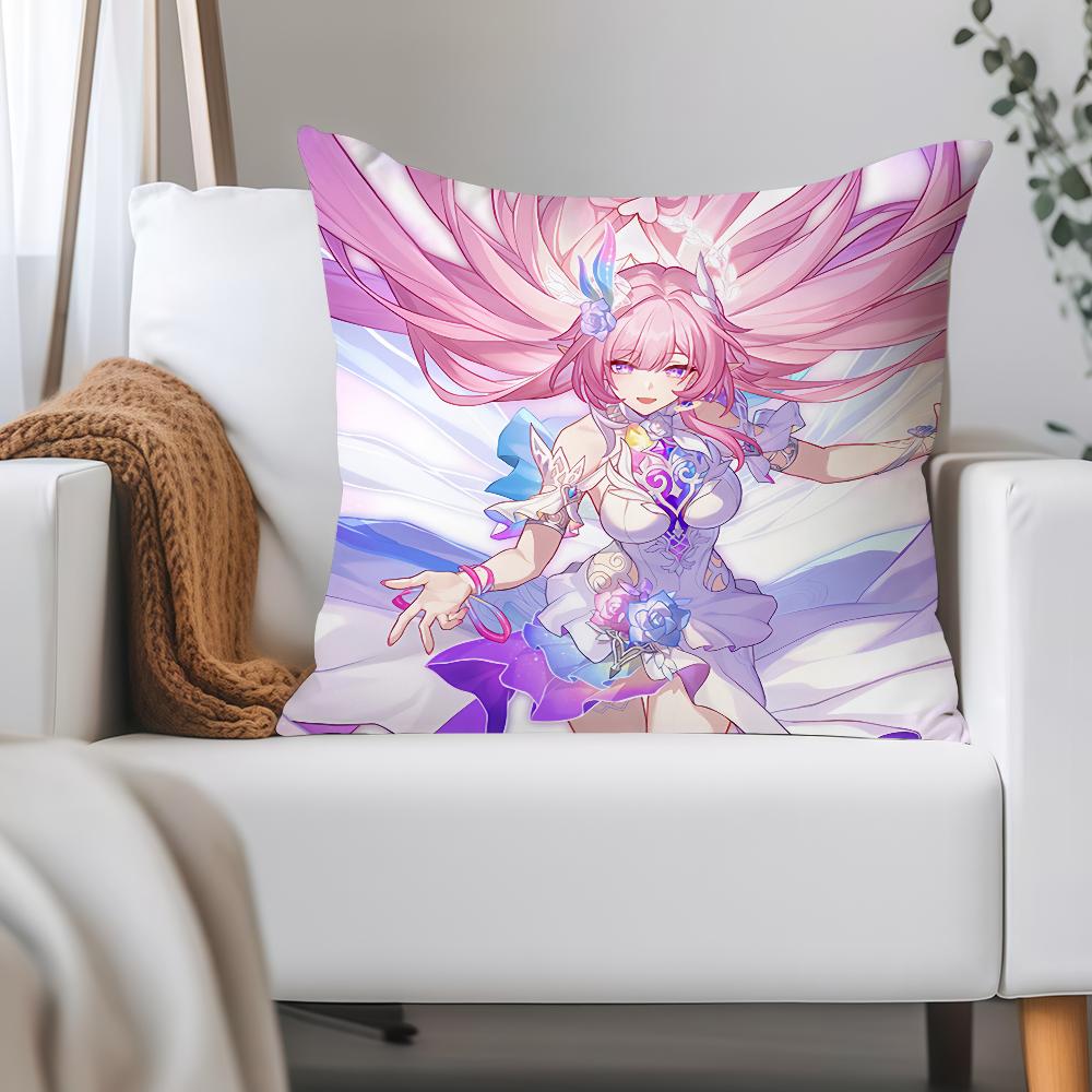 Video Game Honkai Star Rail Cyrene Pillow Case Applicable Space For Guest Rooms Interiors Cars Office House Decoration