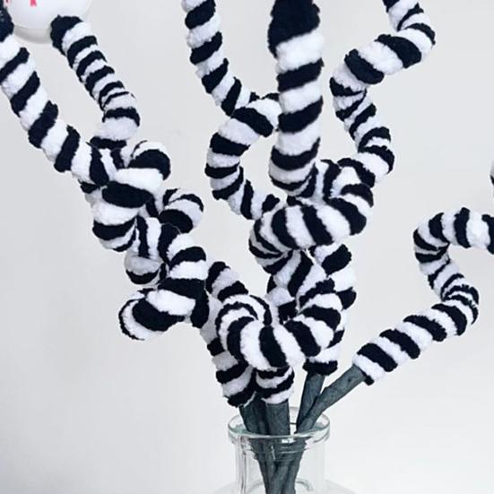 Halloween Eyeball Picks 15 Inch Fake Eyeball Floral Picks Realistic Scary Black And White