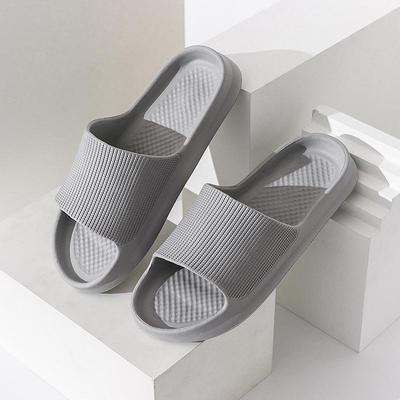 EVA Home Slippers Men and Women Bath Non-slip Sandals Summer Couple Flip-flops Household Soft Bottom Slippers Men Outdoor Slippers