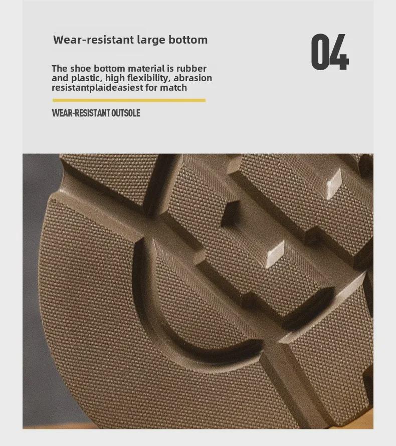 Pánské retro vysoké boty Martin - Kožené boty v britském stylu pro volný čas a do práce