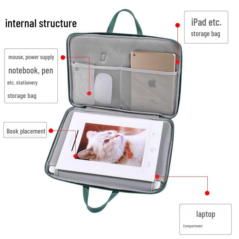 15,6-Zoll Notebook Laptoptasche für Männer und Frauen, Kompatibel mit Huawei, Xiaomi, Apple, Lenovo (Passt auch für 14-Zoll-Modelle)