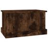 Smoke Eyed Oak Storage Chest 50 X 30 X 28 Cm Wood Based Material